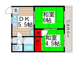 カルチャ山田カンプレックスの物件間取画像